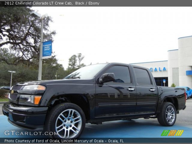 2012 Chevrolet Colorado LT Crew Cab in Black