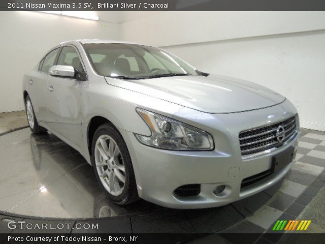 2011 Nissan Maxima 3.5 SV in Brilliant Silver