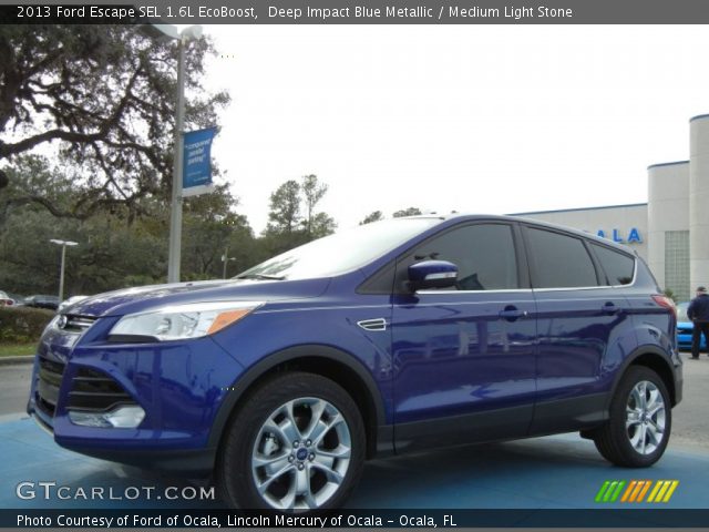 2013 Ford Escape SEL 1.6L EcoBoost in Deep Impact Blue Metallic