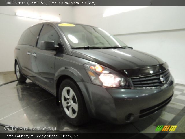 2008 Nissan Quest 3.5 S in Smoke Gray Metallic