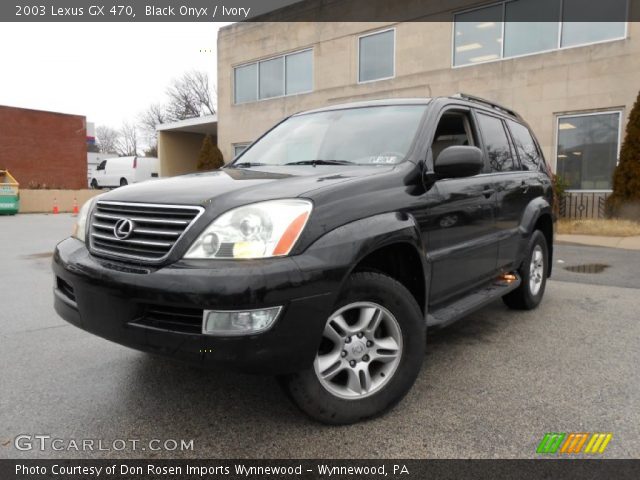 2003 Lexus GX 470 in Black Onyx