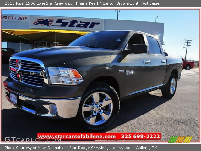 2013 Ram 1500 Lone Star Crew Cab in Prairie Pearl