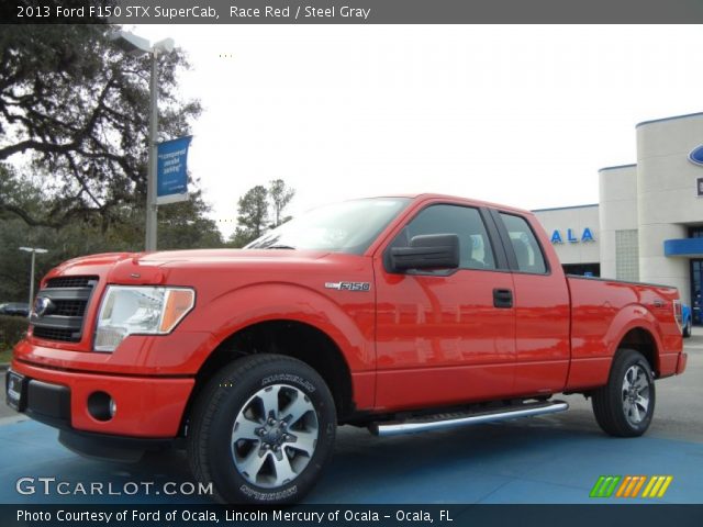 2013 Ford F150 STX SuperCab in Race Red