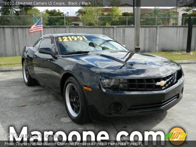 2012 Chevrolet Camaro LS Coupe in Black
