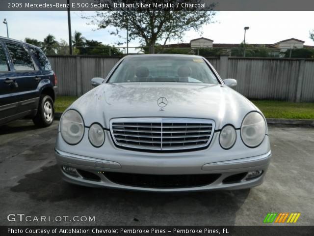 2005 Mercedes-Benz E 500 Sedan in Brilliant Silver Metallic