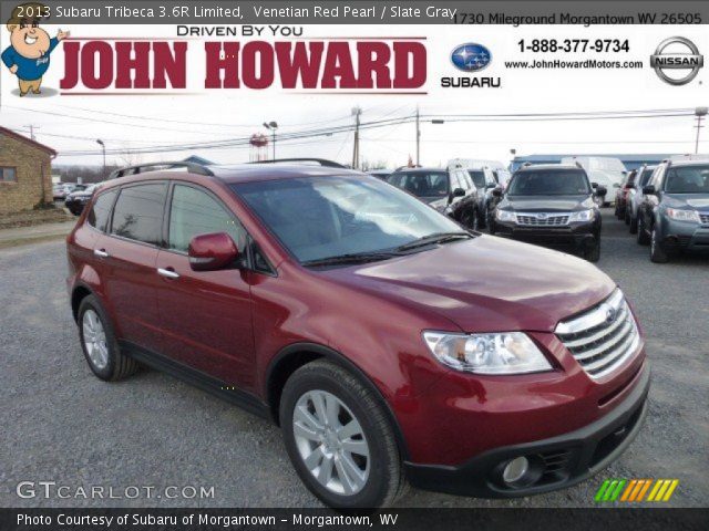 2013 Subaru Tribeca 3.6R Limited in Venetian Red Pearl