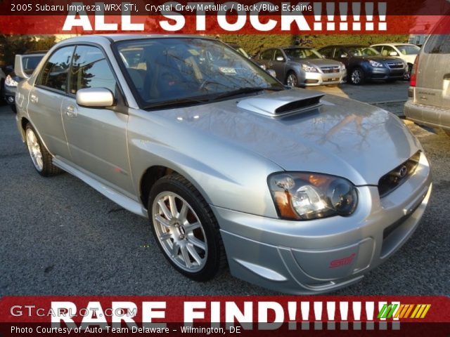 2005 Subaru Impreza WRX STi in Crystal Grey Metallic
