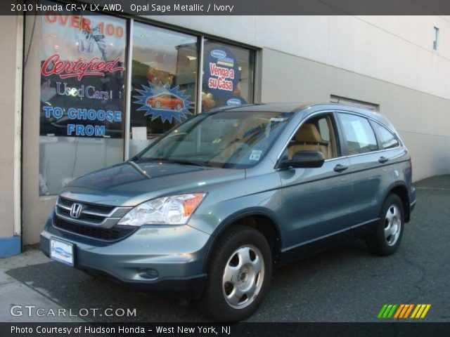 2010 Honda CR-V LX AWD in Opal Sage Metallic