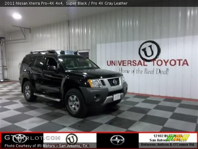 2011 Nissan Xterra Pro-4X 4x4 in Super Black