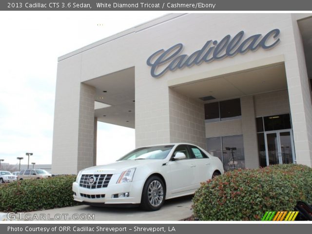 2013 Cadillac CTS 3.6 Sedan in White Diamond Tricoat