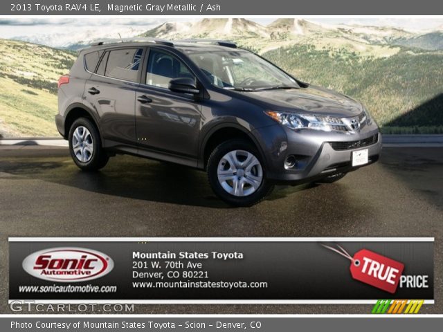 2013 Toyota RAV4 LE in Magnetic Gray Metallic