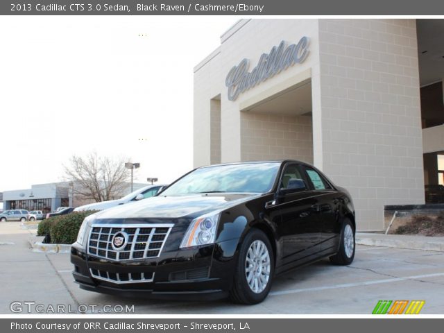2013 Cadillac CTS 3.0 Sedan in Black Raven