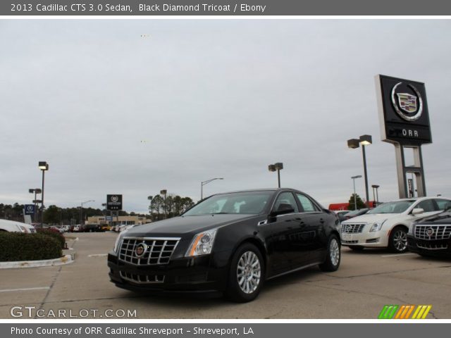 2013 Cadillac CTS 3.0 Sedan in Black Diamond Tricoat