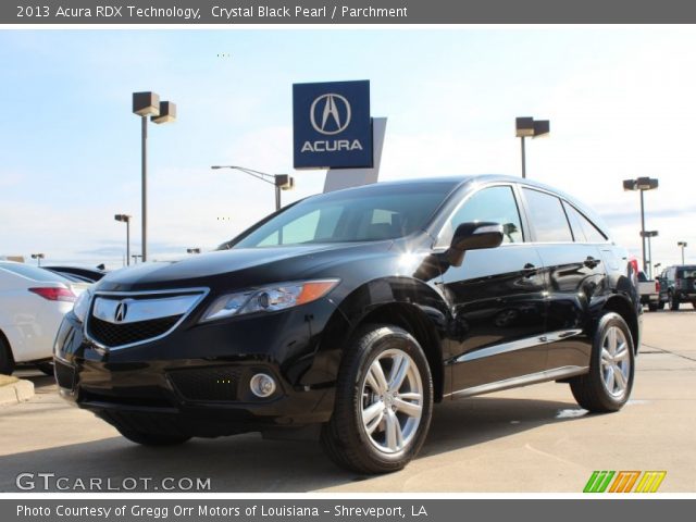 2013 Acura RDX Technology in Crystal Black Pearl