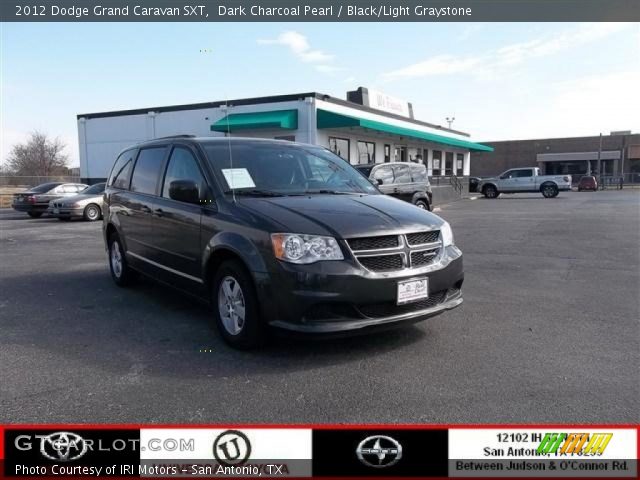 2012 Dodge Grand Caravan SXT in Dark Charcoal Pearl
