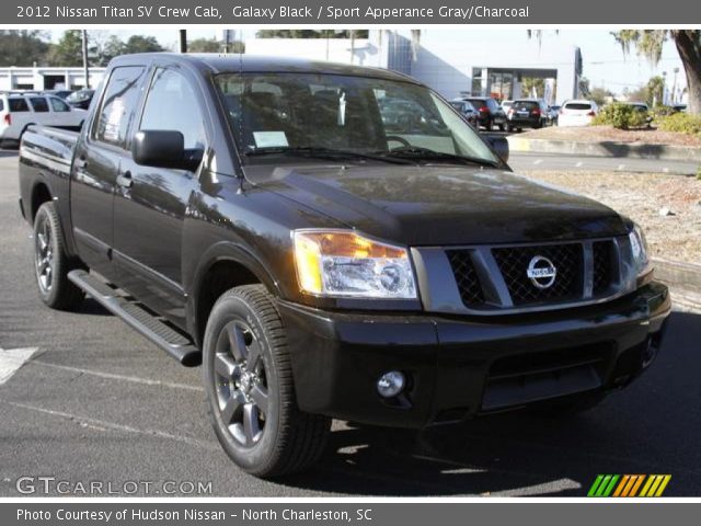 2012 Nissan Titan SV Crew Cab in Galaxy Black