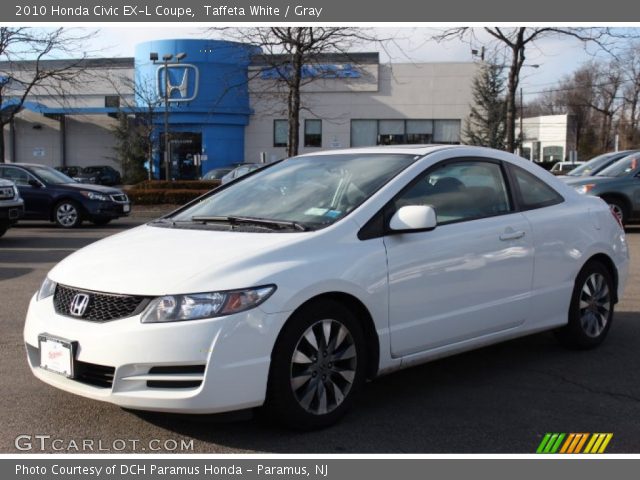 2010 Honda Civic EX-L Coupe in Taffeta White