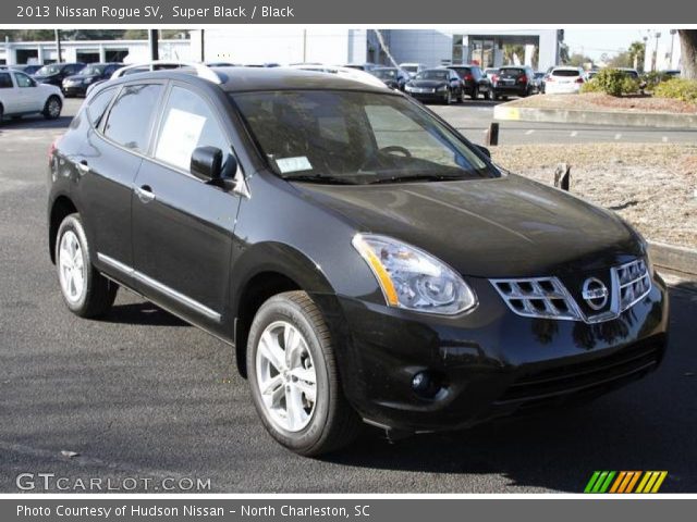 2013 Nissan Rogue SV in Super Black