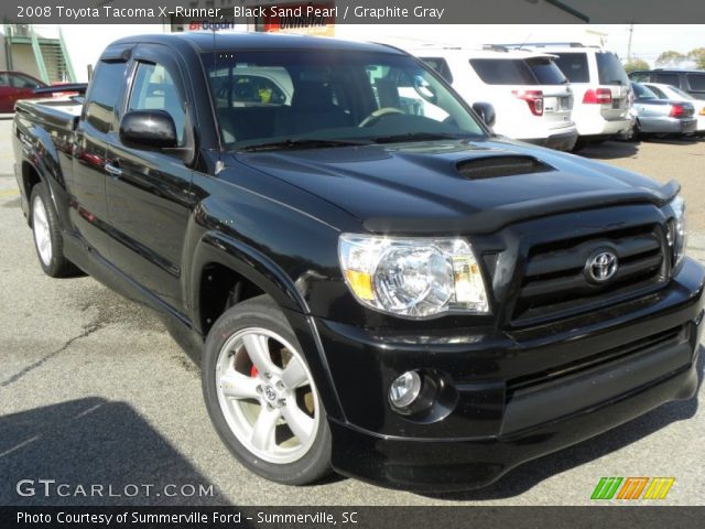 2008 Toyota Tacoma X-Runner in Black Sand Pearl