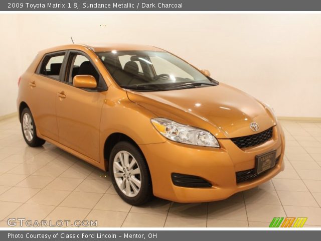 2009 Toyota Matrix 1.8 in Sundance Metallic