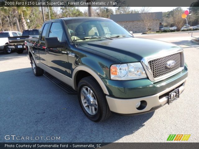 2008 Ford F150 Lariat SuperCab in Forest Green Metallic