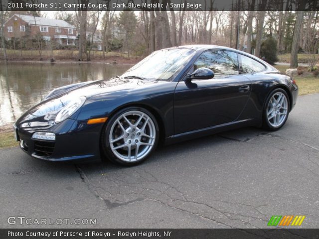 2011 Porsche 911 Carrera Coupe in Dark Blue Metallic