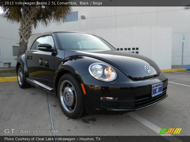 2013 Volkswagen Beetle 2.5L Convertible in Black