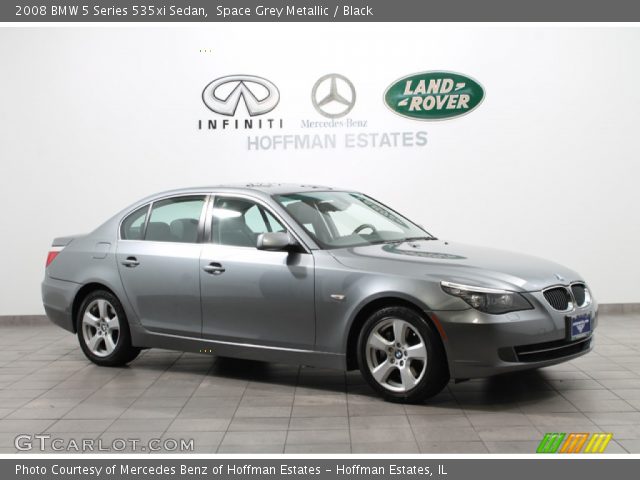 2008 BMW 5 Series 535xi Sedan in Space Grey Metallic