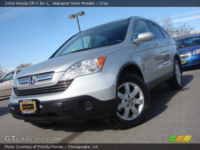 2009 Honda CR-V EX-L in Alabaster Silver Metallic
