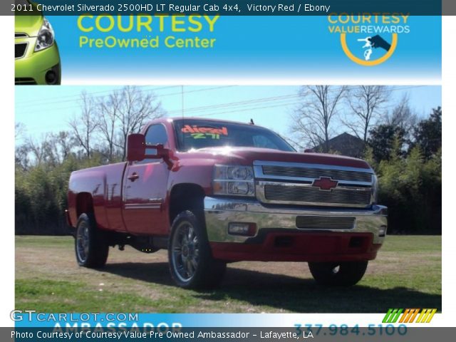 2011 Chevrolet Silverado 2500HD LT Regular Cab 4x4 in Victory Red
