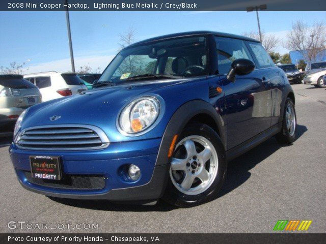 2008 Mini Cooper Hardtop in Lightning Blue Metallic