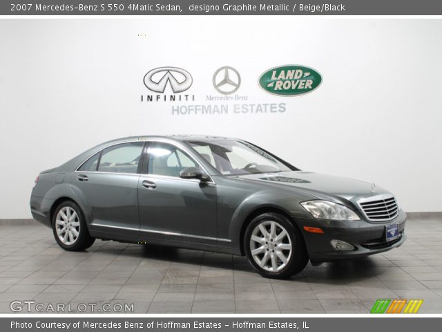 2007 Mercedes-Benz S 550 4Matic Sedan in designo Graphite Metallic