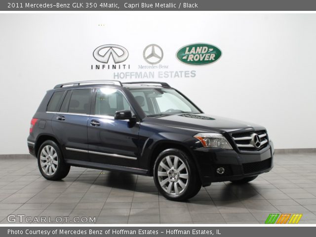 2011 Mercedes-Benz GLK 350 4Matic in Capri Blue Metallic