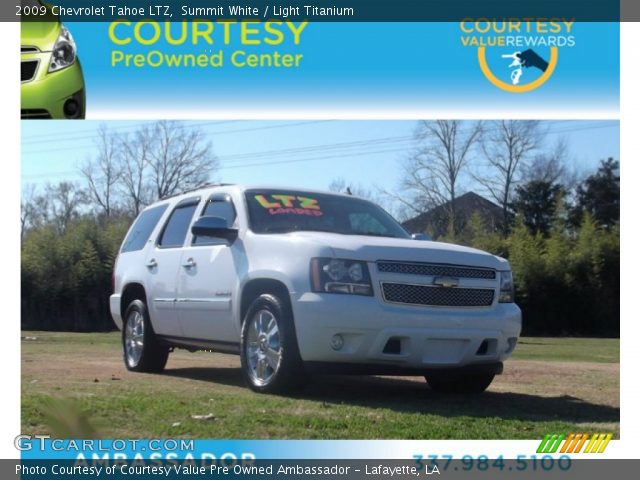 2009 Chevrolet Tahoe LTZ in Summit White