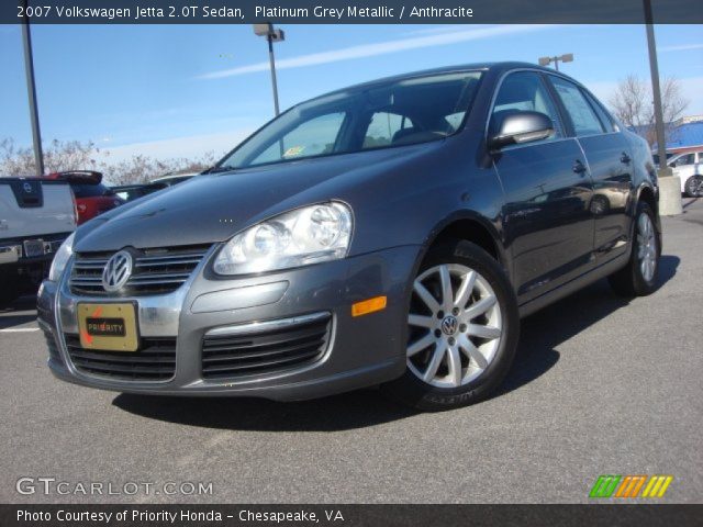 2007 Volkswagen Jetta 2.0T Sedan in Platinum Grey Metallic