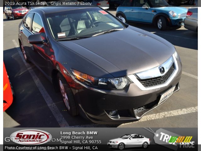 2009 Acura TSX Sedan in Grigio Metallic