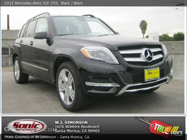 2013 Mercedes-Benz GLK 350 in Black