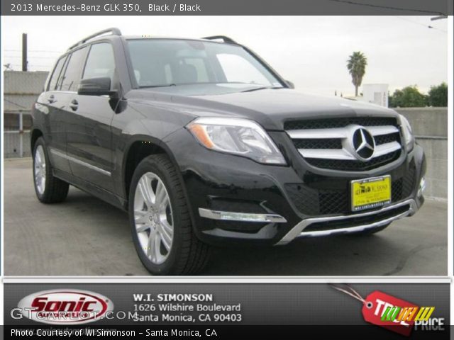 2013 Mercedes-Benz GLK 350 in Black