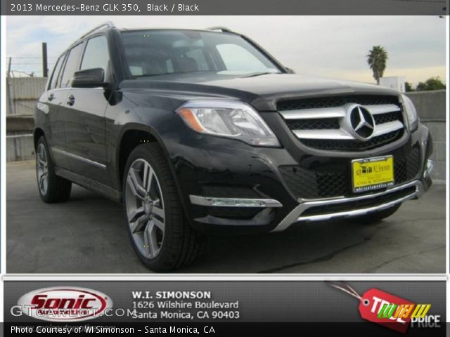 2013 Mercedes-Benz GLK 350 in Black