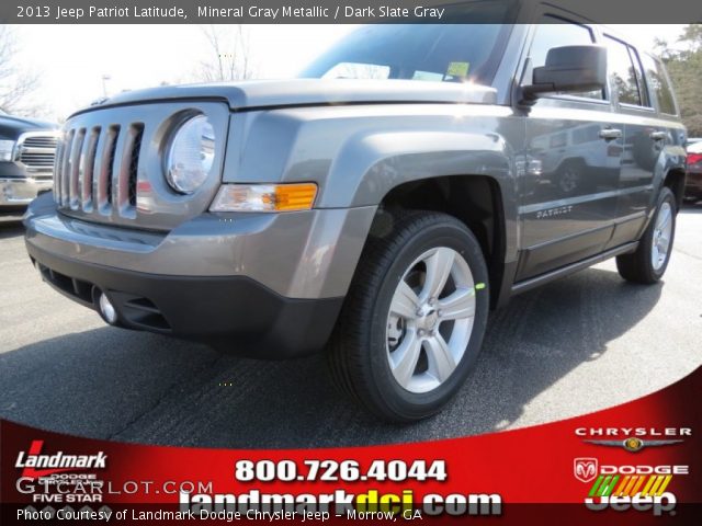 2013 Jeep Patriot Latitude in Mineral Gray Metallic