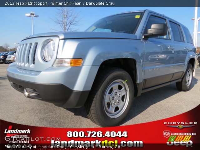 2013 Jeep Patriot Sport in Winter Chill Pearl