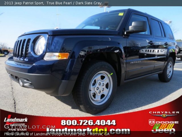 2013 Jeep Patriot Sport in True Blue Pearl