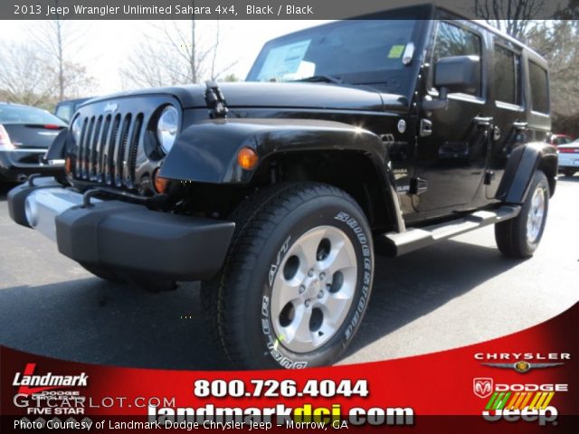 2013 Jeep Wrangler Unlimited Sahara 4x4 in Black
