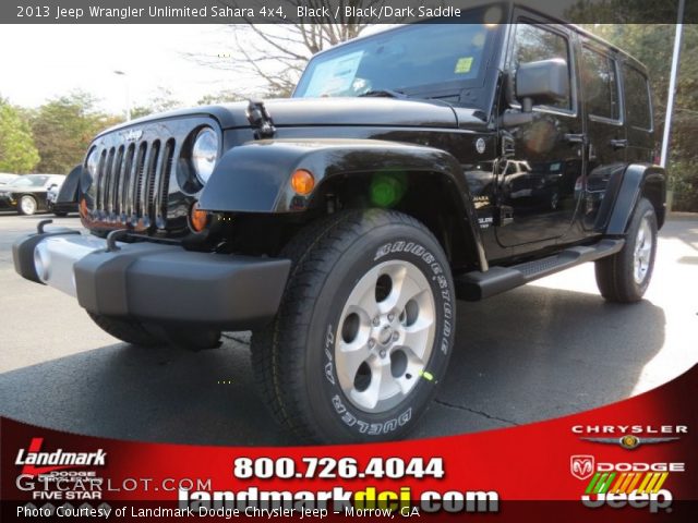 2013 Jeep Wrangler Unlimited Sahara 4x4 in Black