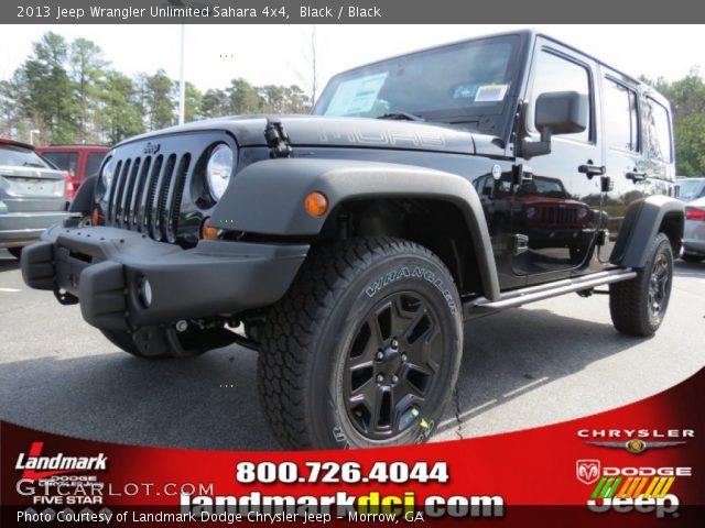 2013 Jeep Wrangler Unlimited Sahara 4x4 in Black