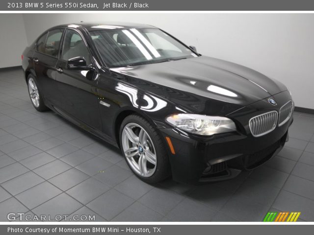 2013 BMW 5 Series 550i Sedan in Jet Black