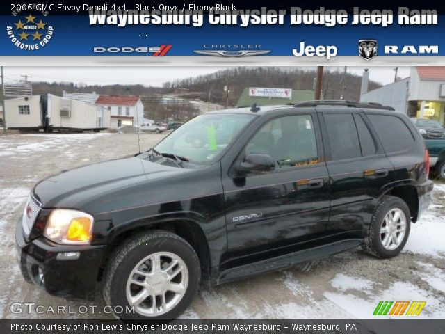 2006 GMC Envoy Denali 4x4 in Black Onyx