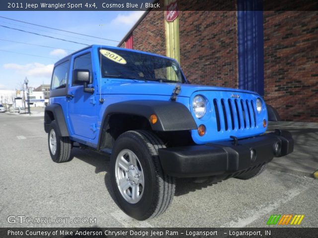 2011 Jeep Wrangler Sport 4x4 in Cosmos Blue