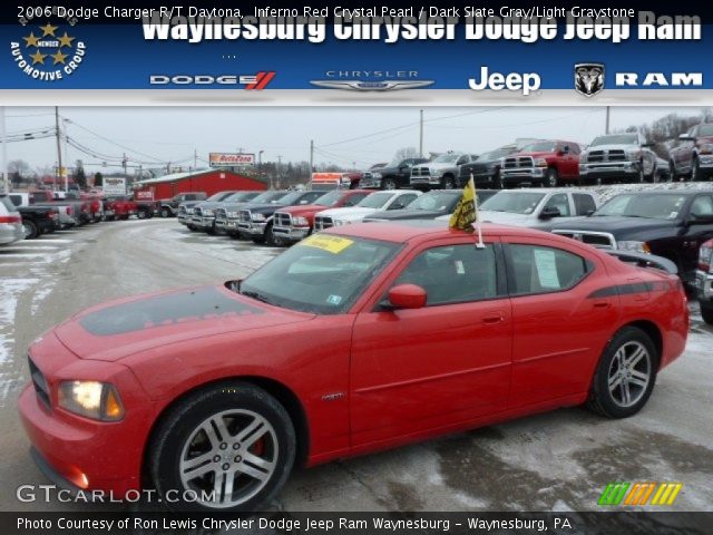 2006 Dodge Charger R/T Daytona in Inferno Red Crystal Pearl