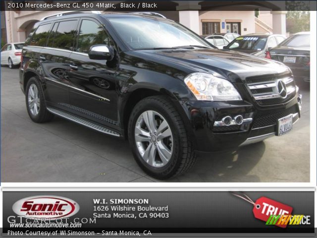 2010 Mercedes-Benz GL 450 4Matic in Black